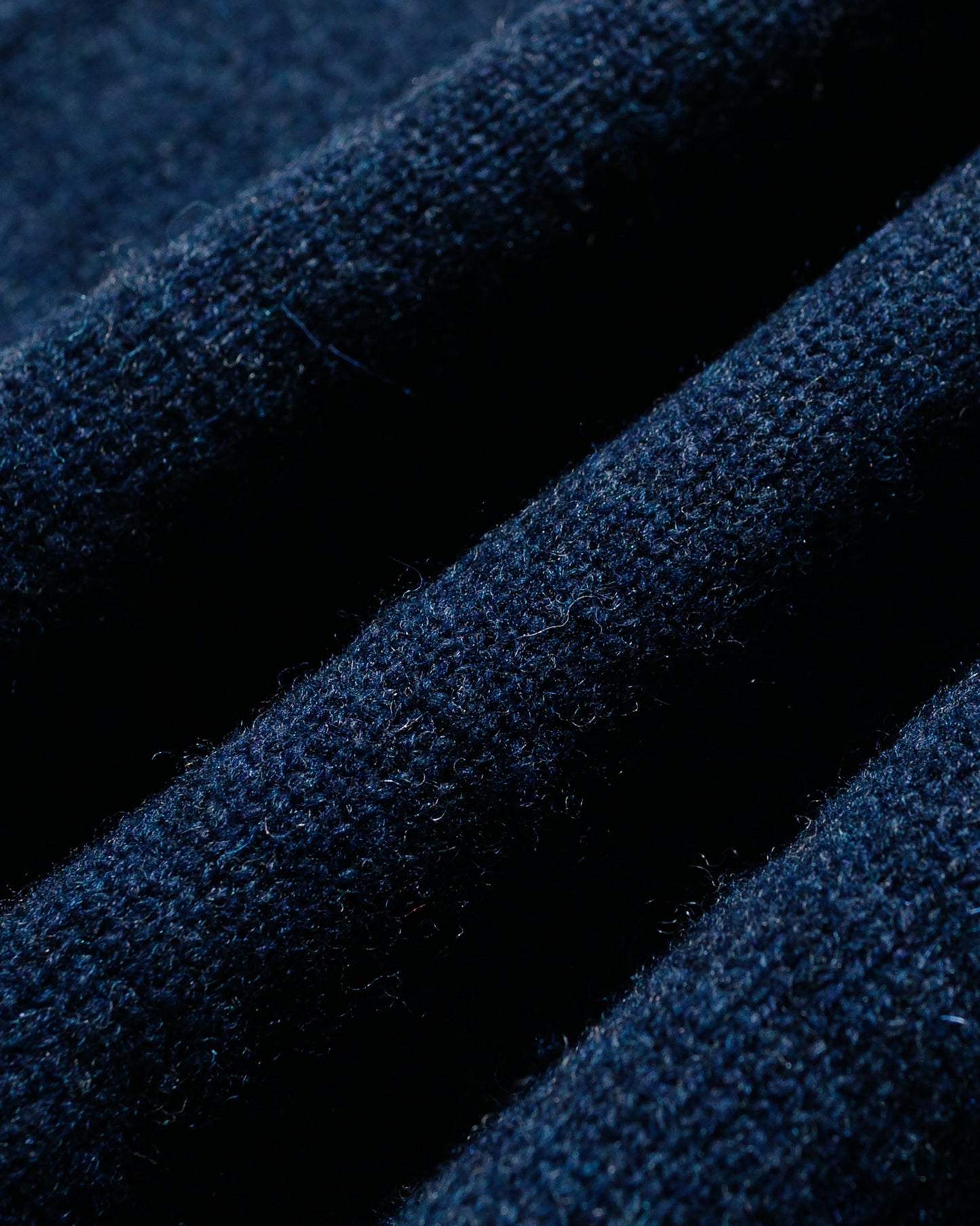 lost & found Beams Plus Beams Plus Knit Polo 9G Navy