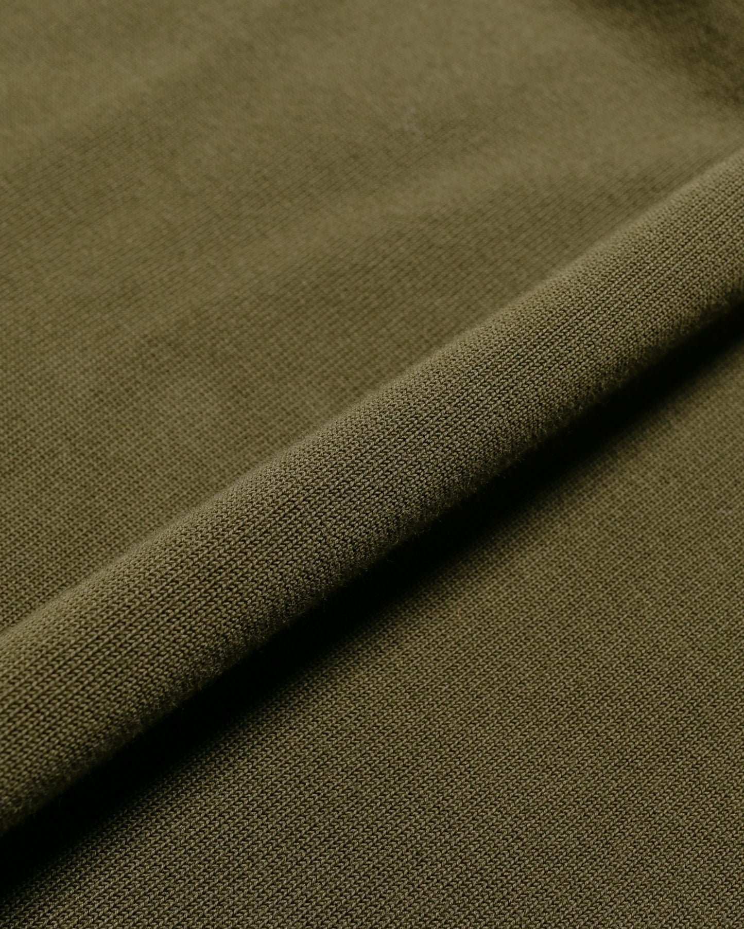 lost & found Beams Plus Beams Plus Knit Polo Solid 12G Green