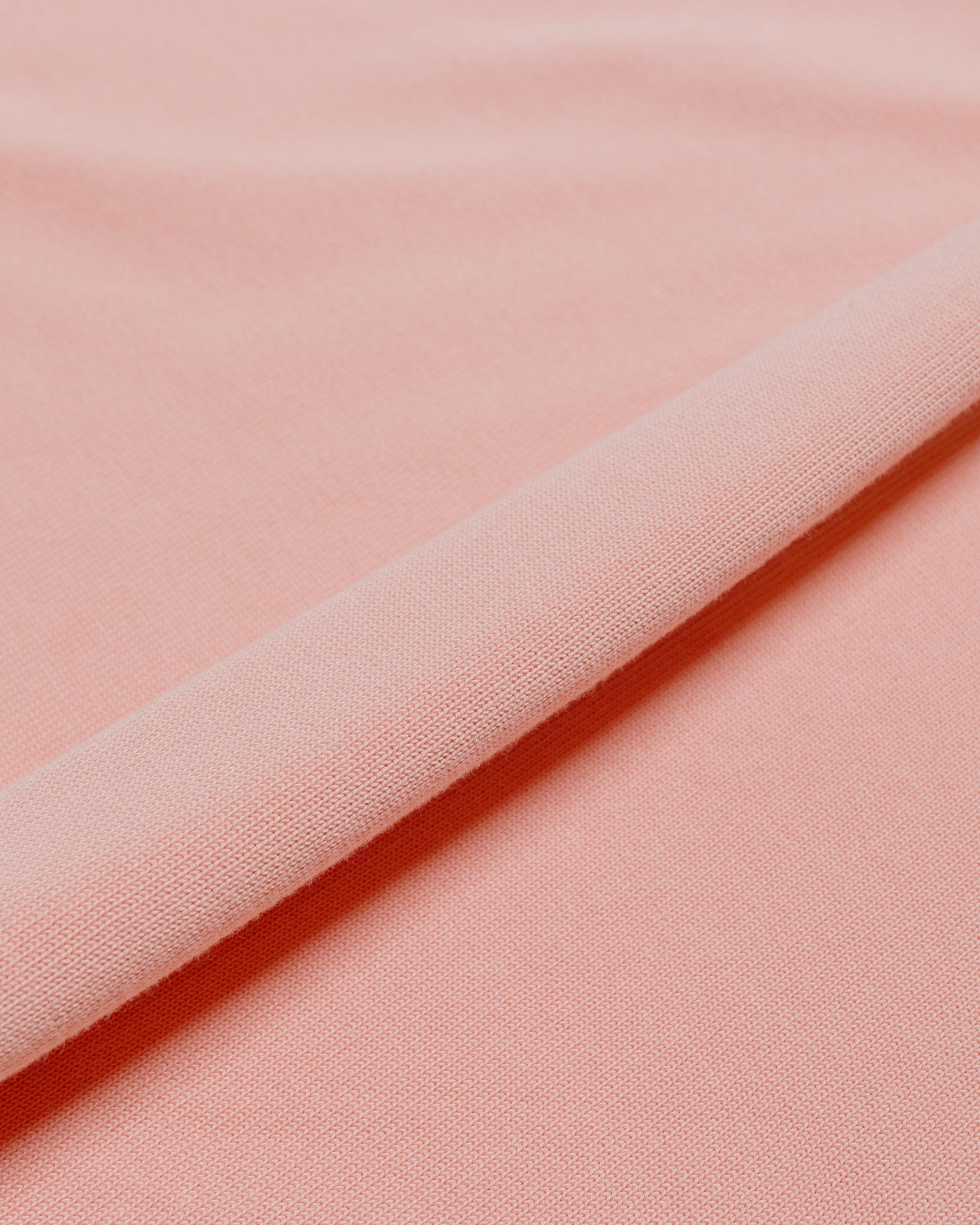 lost & found Beams Plus Beams Plus Knit Polo Solid 12G Pink