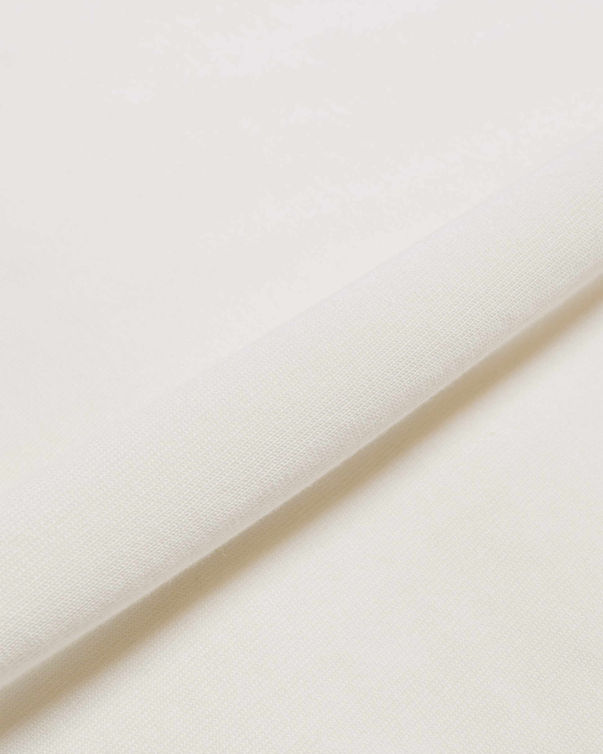lost & found Beams Plus Beams Plus Knit Polo Solid 12G White