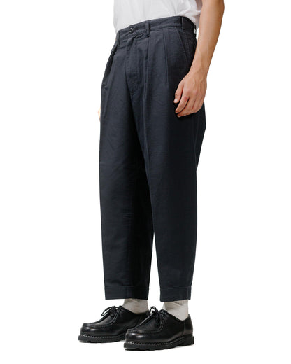 lost & found Beams Plus Beams Plus Lost & Found 2Pleats Cotton Ripstop Black