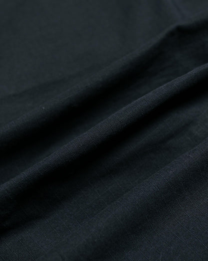 lost & found Beams Plus Beams Plus Lost & Found 2Pleats Cotton Ripstop Black