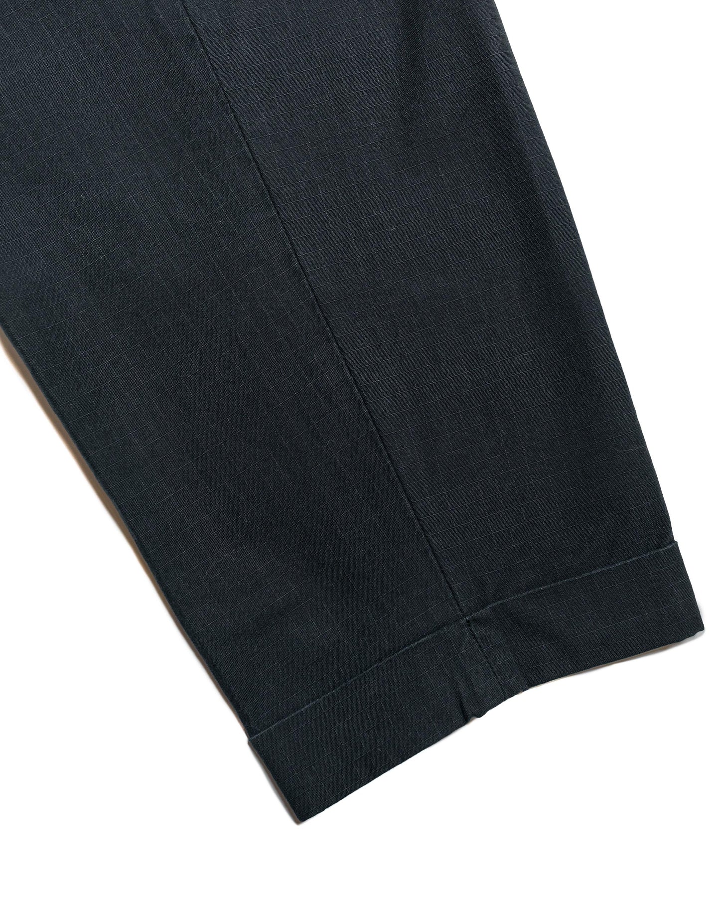 lost & found Beams Plus Beams Plus Lost & Found 2Pleats Cotton Ripstop Black