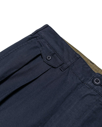 lost & found Beams Plus Beams Plus Lost & Found 2Pleats Cotton Ripstop Navy