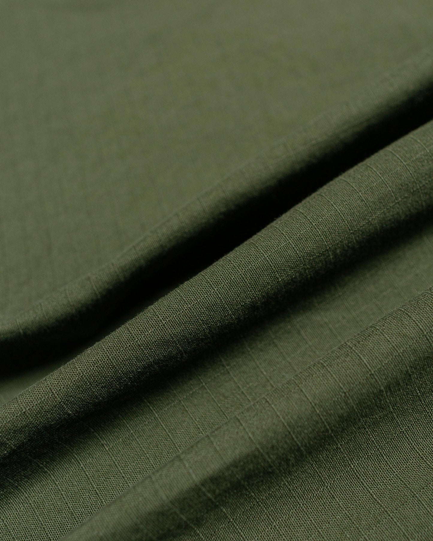 lost & found Beams Plus Beams Plus Lost & Found 2Pleats Cotton Ripstop Olive
