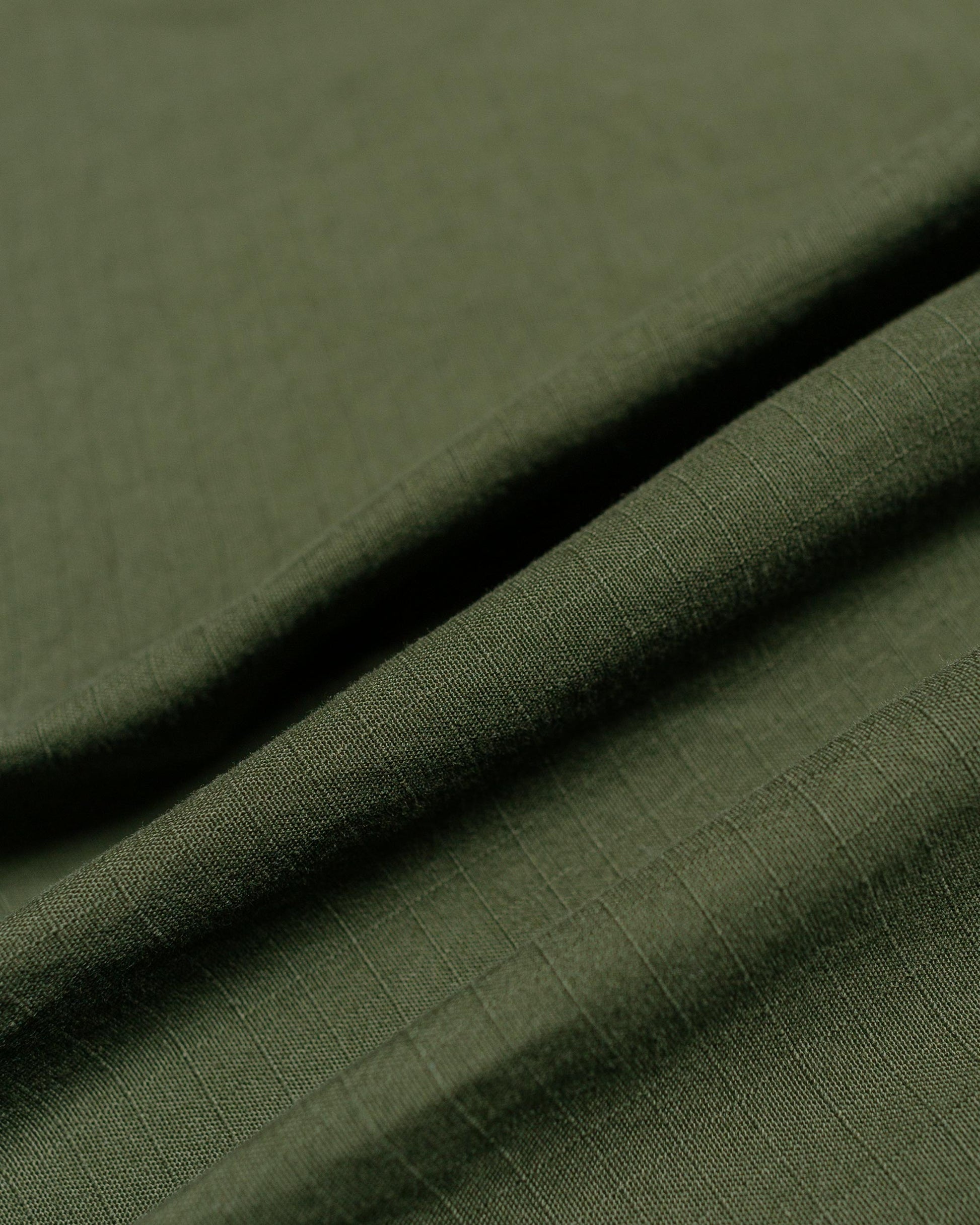 lost & found Beams Plus Beams Plus Lost & Found 2Pleats Cotton Ripstop Olive