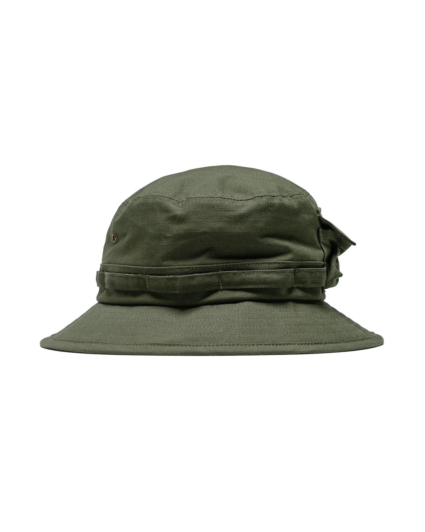 lost & found Beams Plus Beams Plus Lost & Found MIL Jungle Hat Cotton Ripstop Olive