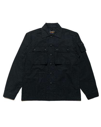 lost & found Beams Plus Beams Plus Lost & Found MIL SHT-JAC Cotton Ripstop Black