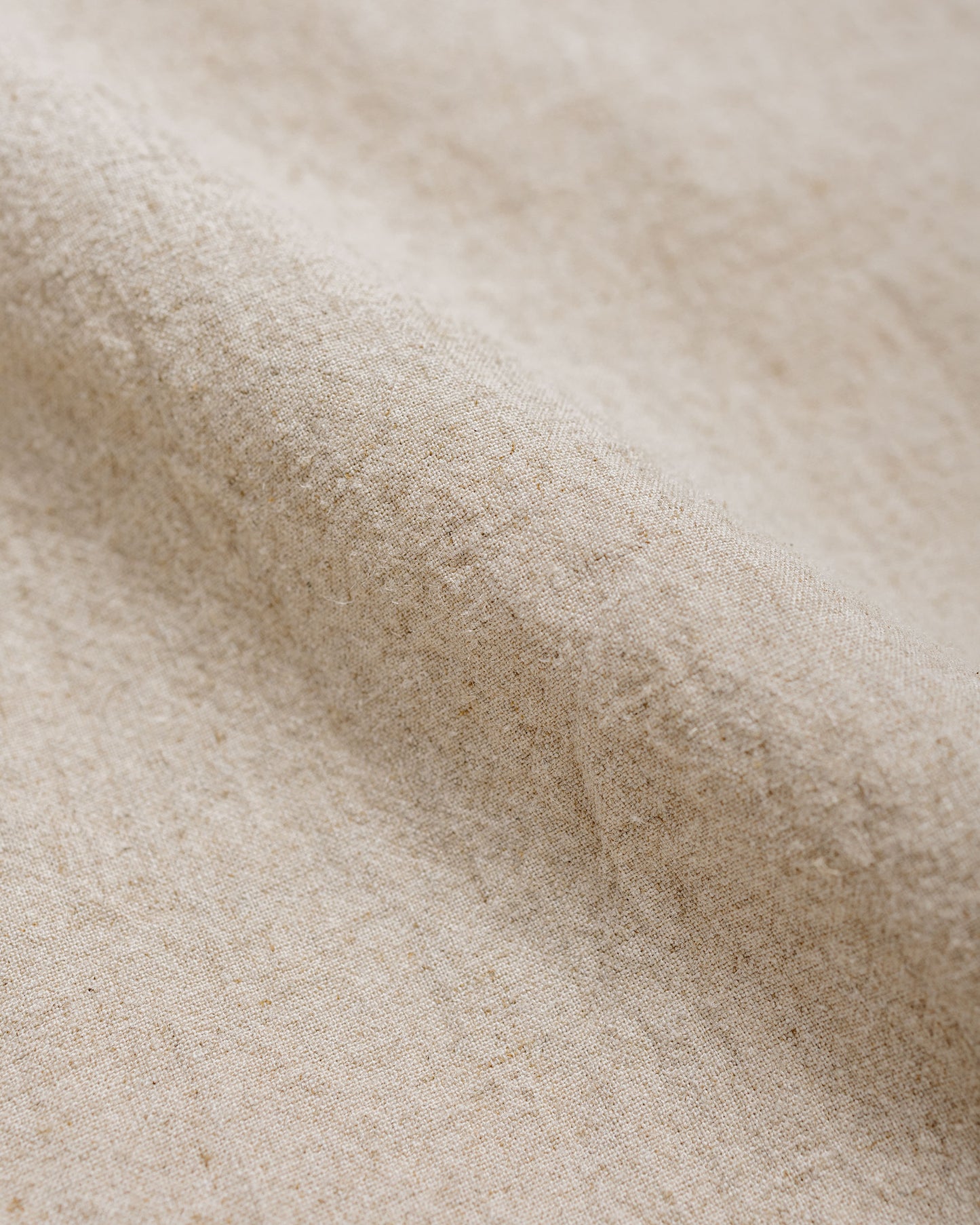 lost & found Beams Plus Beams Plus Lost & Found Open B.D. Linen Cotton Beige