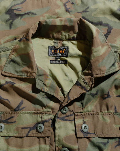 lost & found Beams Plus Beams Plus MIL-SHT Mesh Camo Jacquard Mapping Print