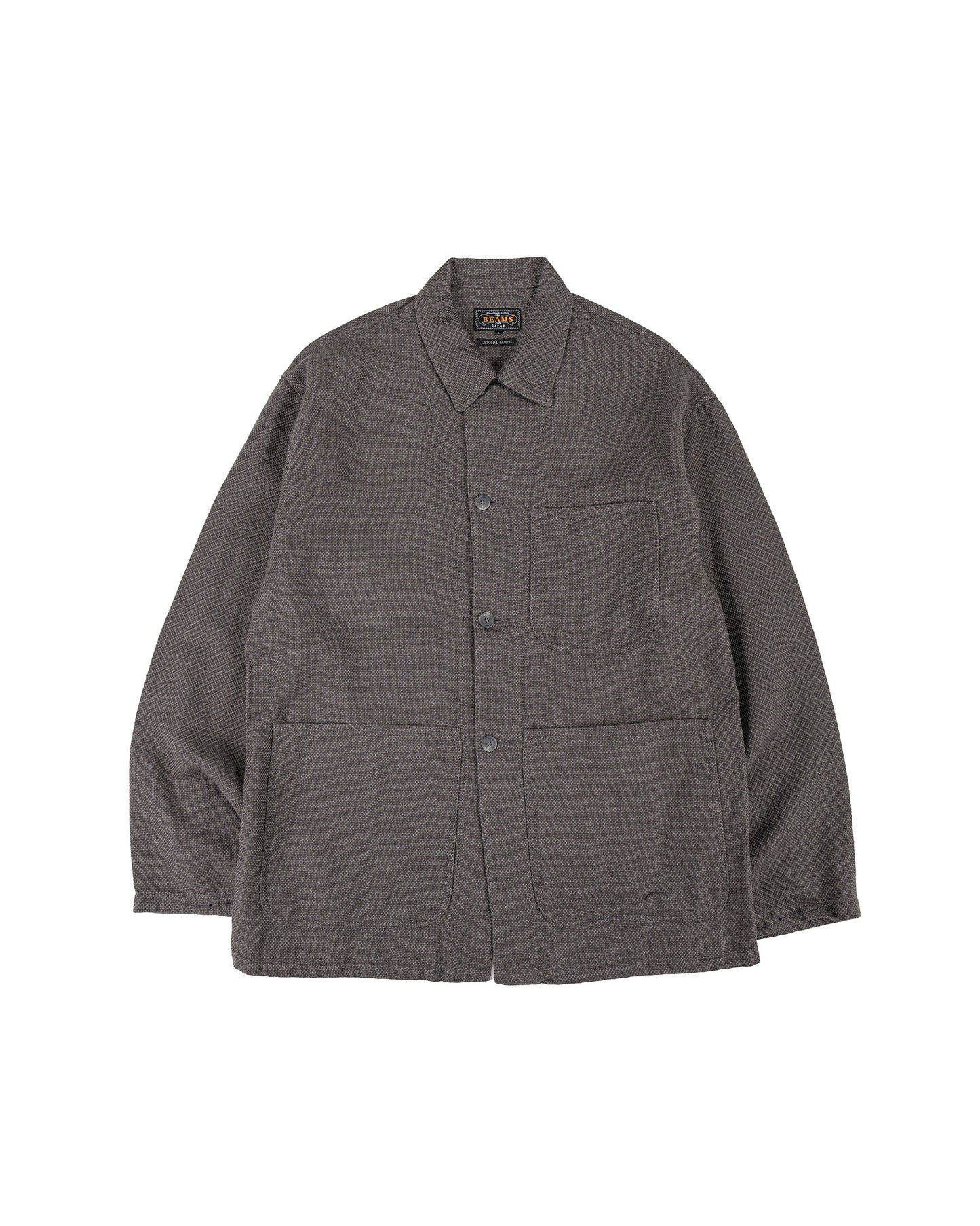 lost & found Beams Plus Beams Plus MIL Chore Jacket Cotton Linen Grey