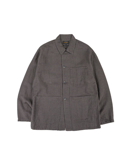 lost & found Beams Plus Beams Plus MIL Chore Jacket Cotton Linen Grey