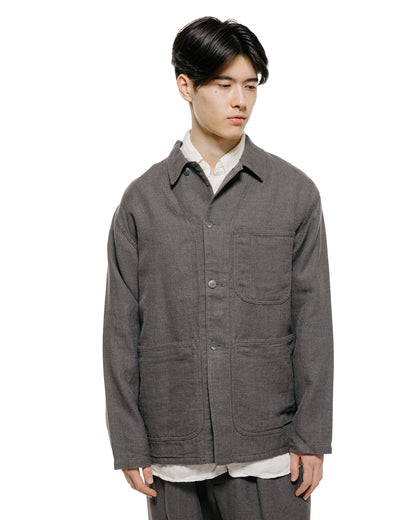 lost & found Beams Plus Beams Plus MIL Chore Jacket Cotton Linen Grey