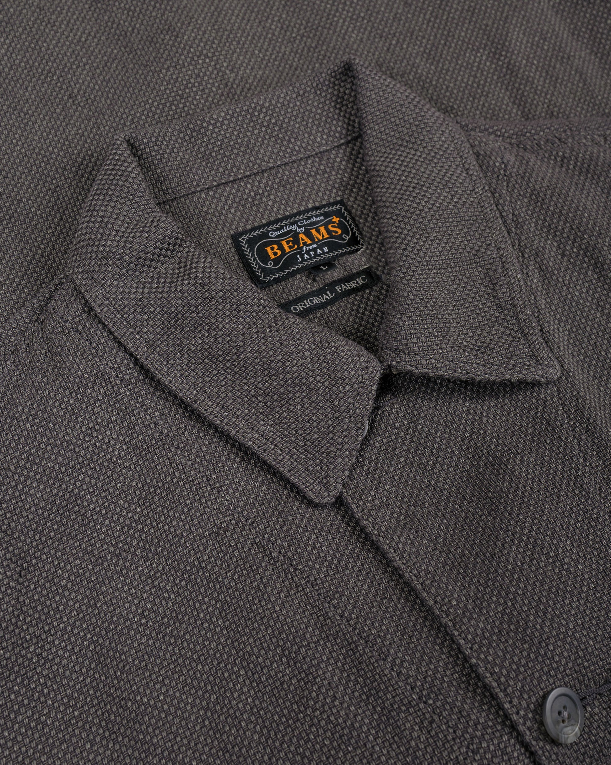 lost & found Beams Plus Beams Plus MIL Chore Jacket Cotton Linen Grey