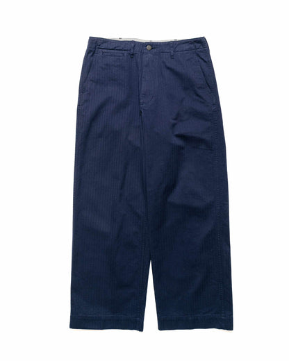 lost & found Beams Plus Beams Plus MIL Trousers Herringbone Navy