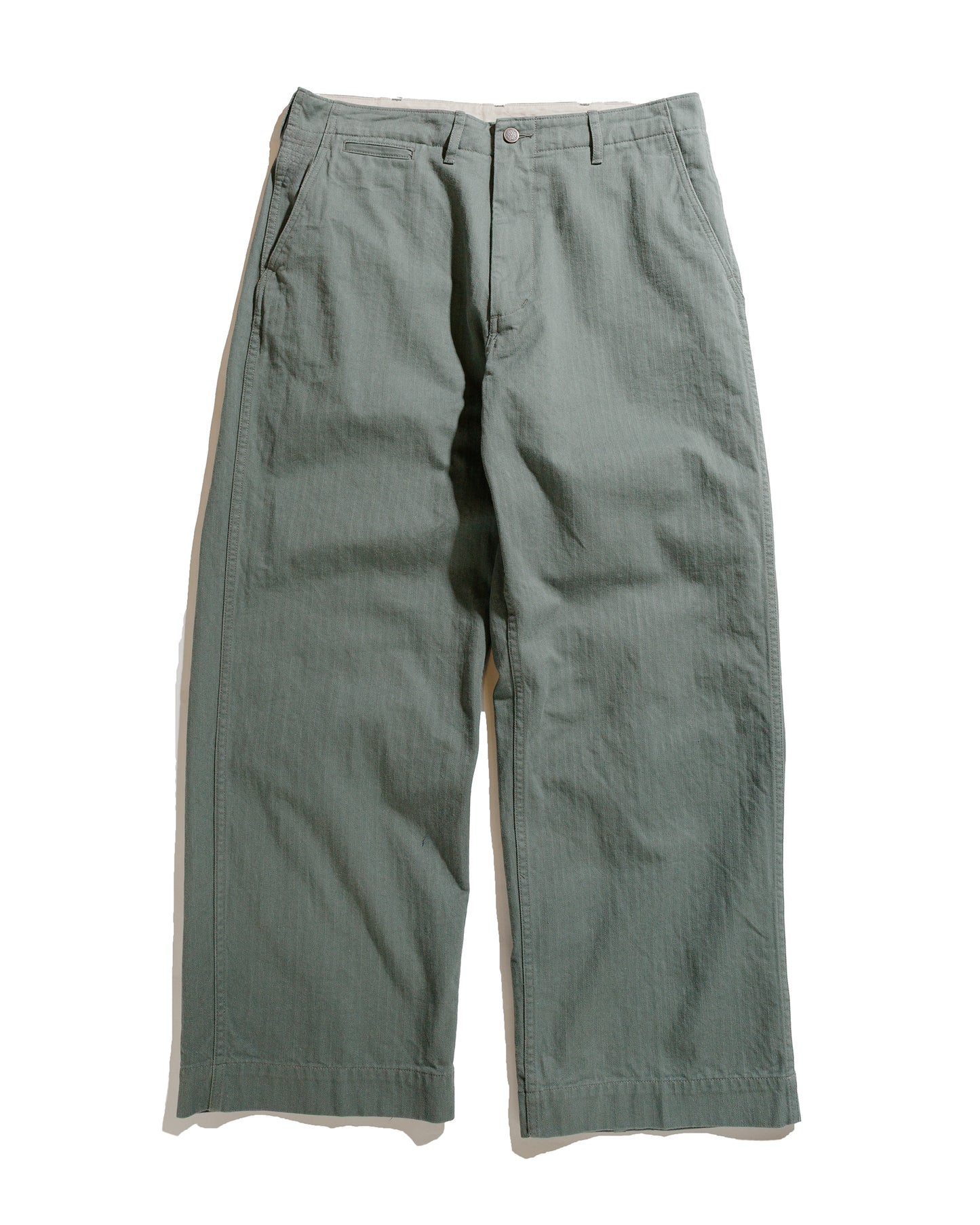 lost & found Beams Plus Beams Plus MIL Trousers Herringbone Sage