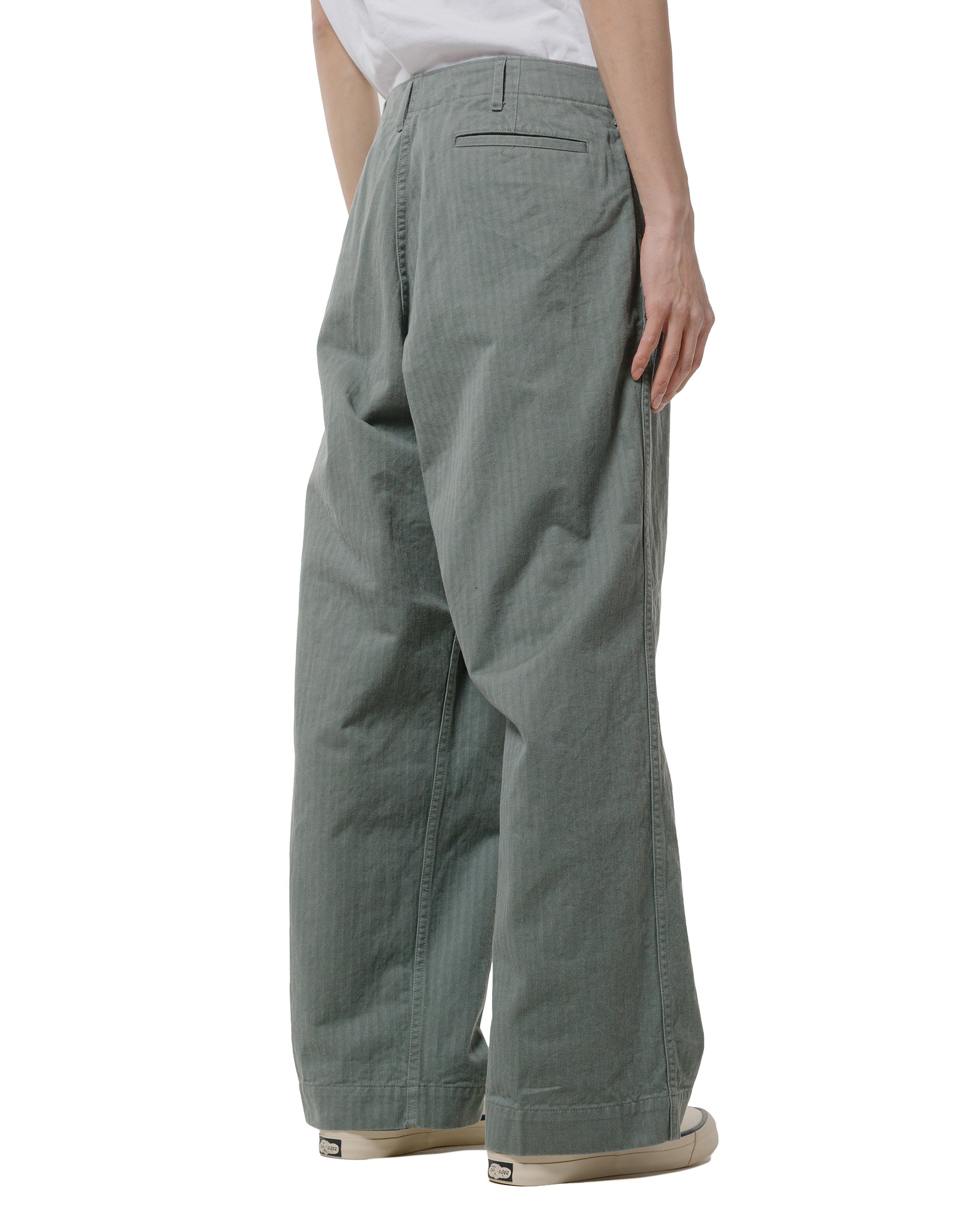 lost & found Beams Plus Beams Plus MIL Trousers Herringbone Sage