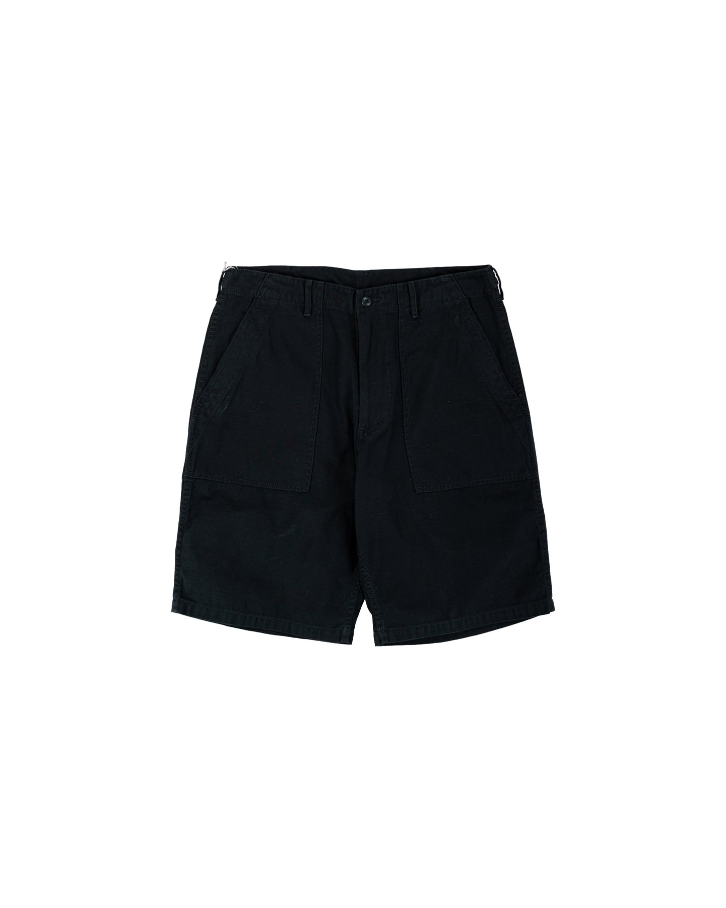 lost & found Beams Plus Beams Plus MIL Utility Shorts Reversed Sateen Black