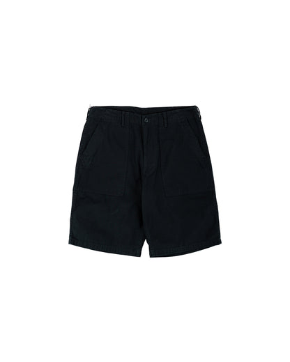 lost & found Beams Plus Beams Plus MIL Utility Shorts Reversed Sateen Black