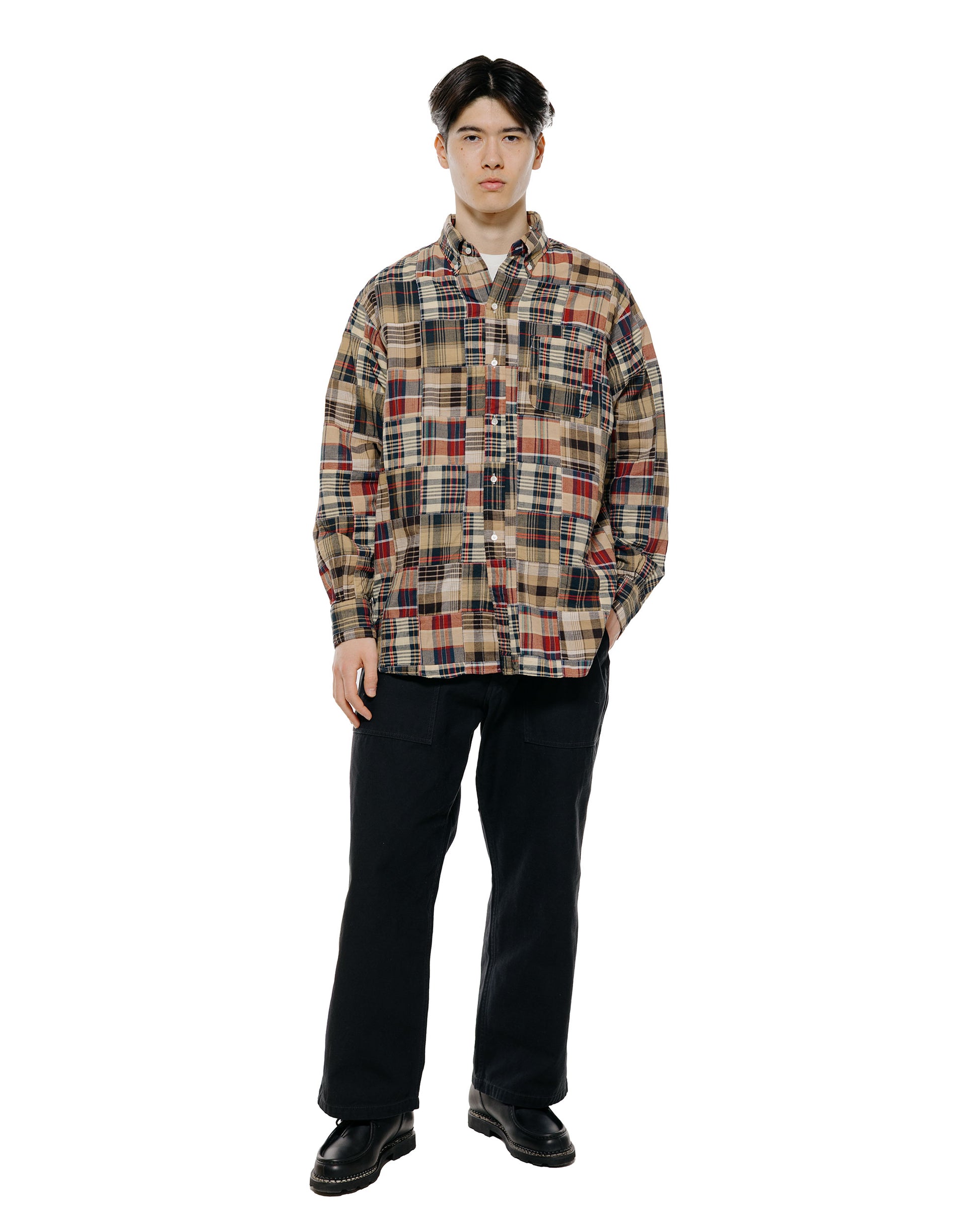 lost & found Beams Plus Beams Plus MIL Utility Trousers Reversed Sateen Black