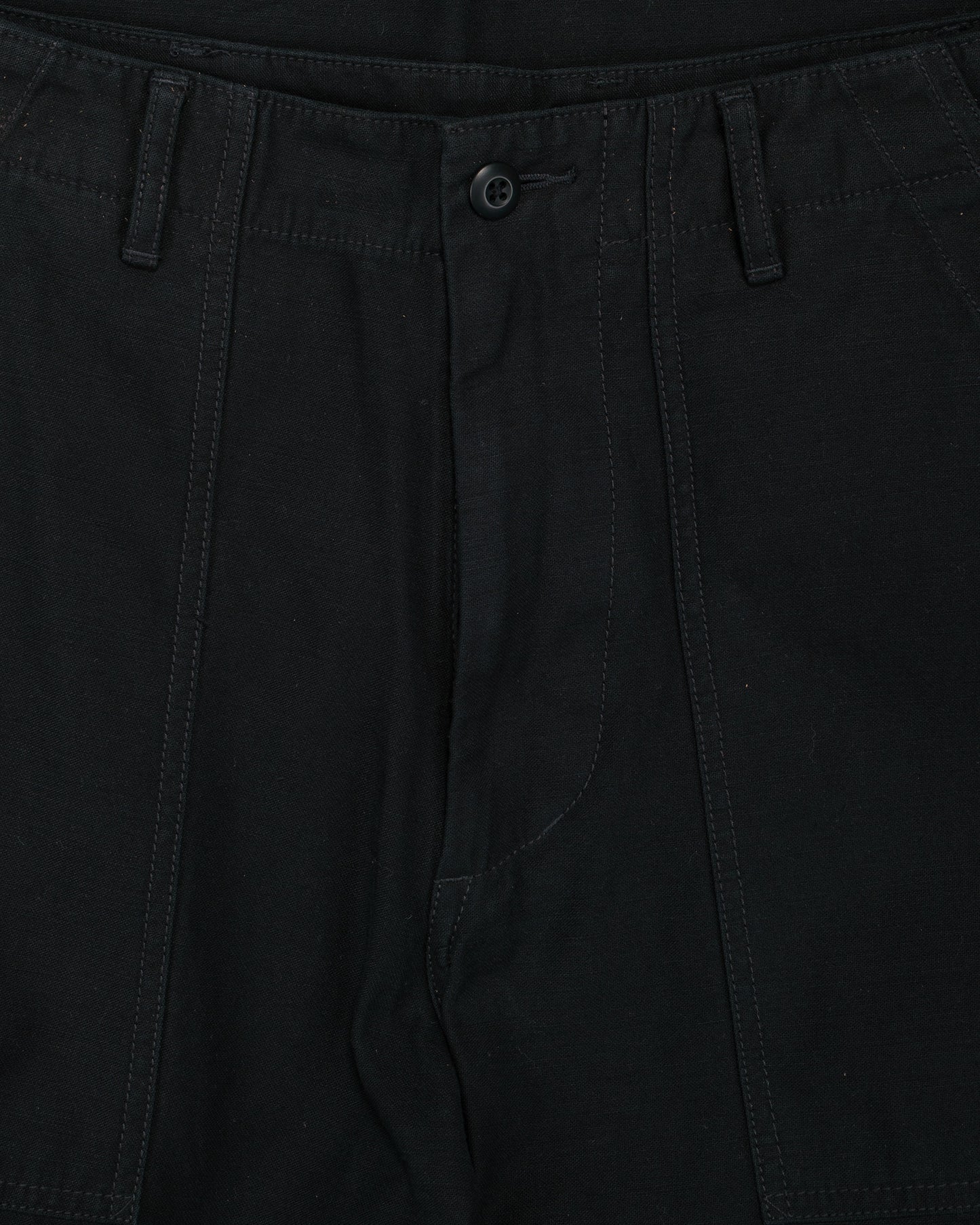 lost & found Beams Plus Beams Plus MIL Utility Trousers Reversed Sateen Black