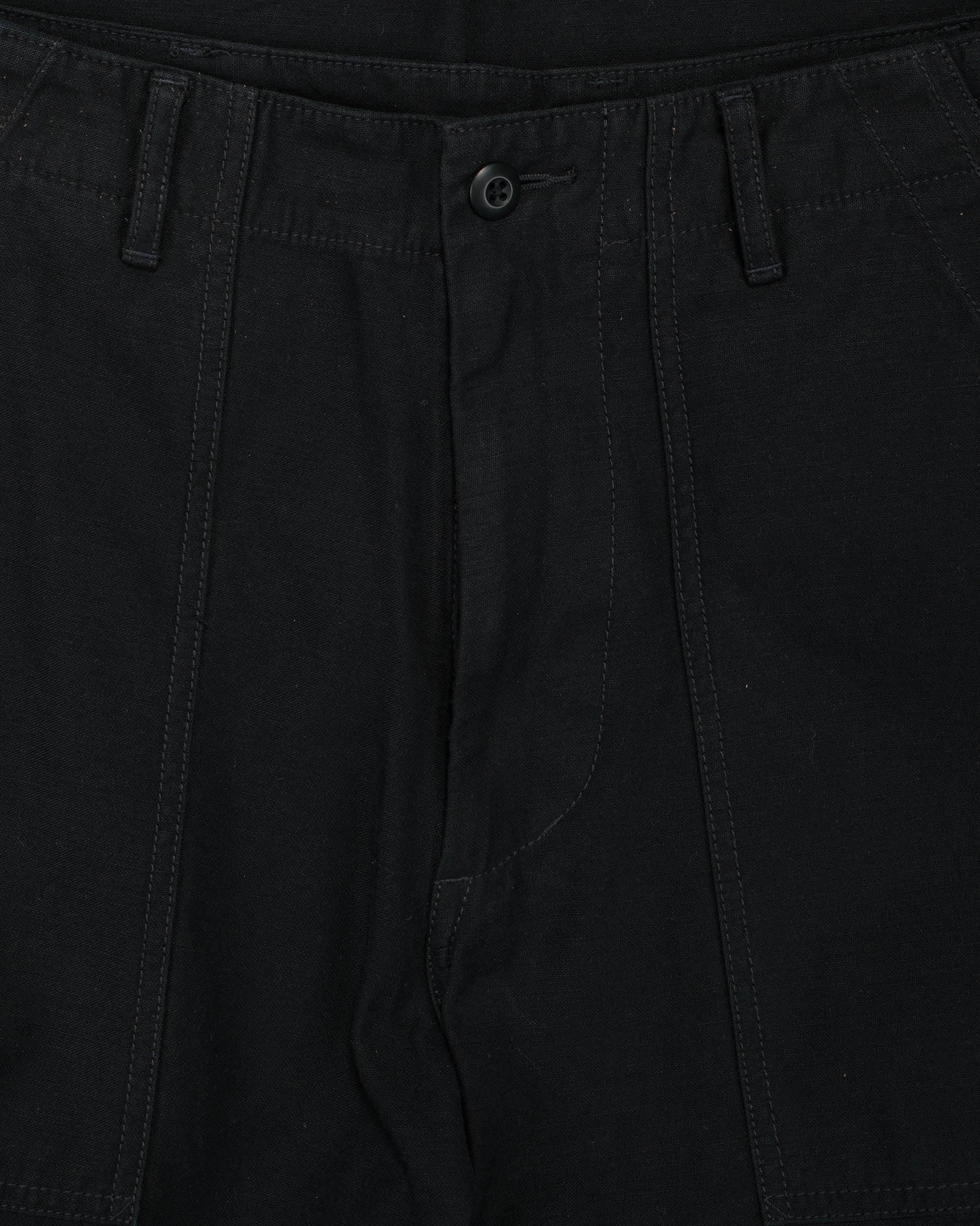 lost & found Beams Plus Beams Plus MIL Utility Trousers Reversed Sateen Black