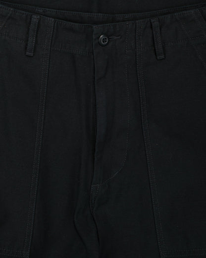 lost & found Beams Plus Beams Plus MIL Utility Trousers Reversed Sateen Black