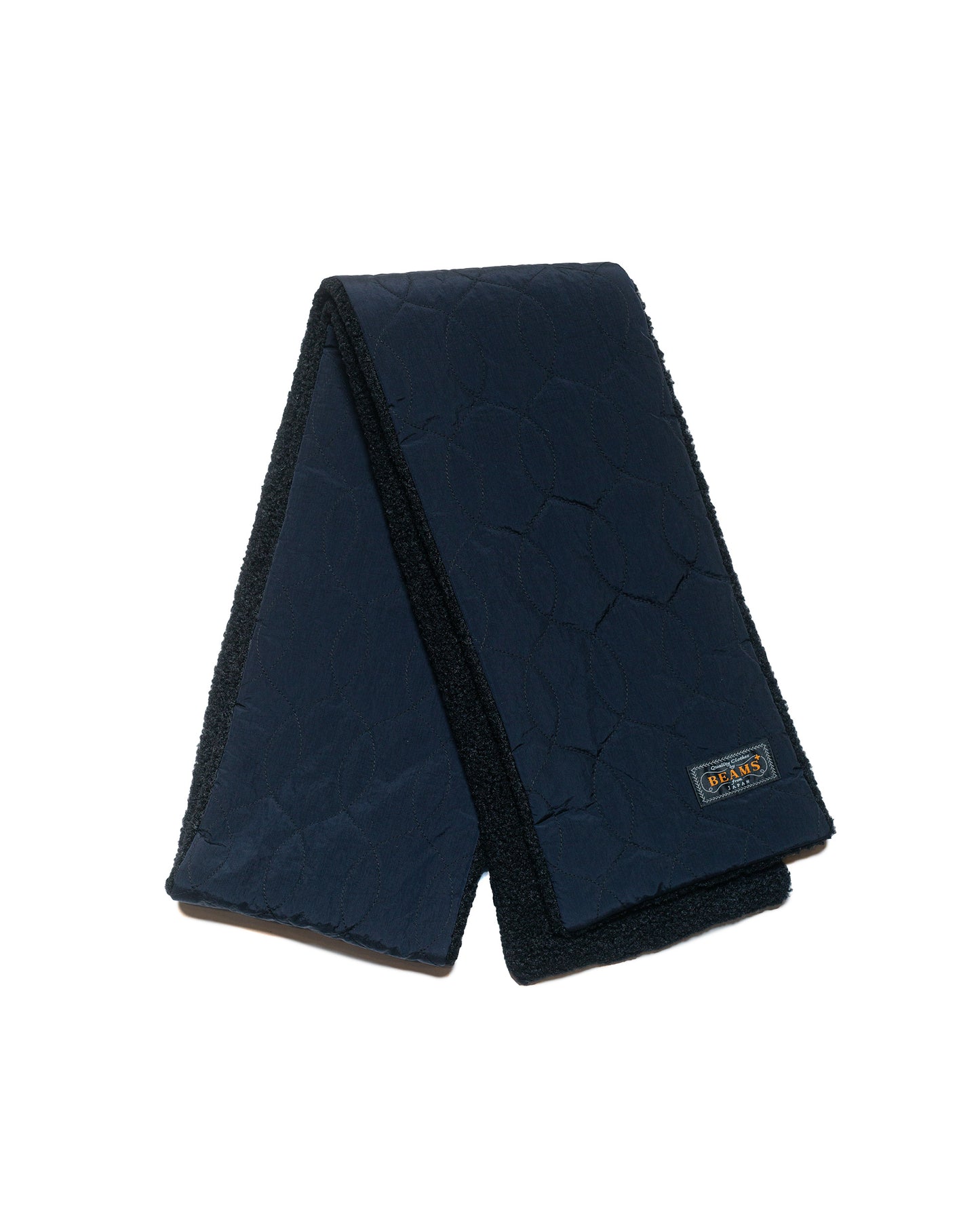 lost & found Beams Plus Beams Plus Muffler Boa Quilt Black