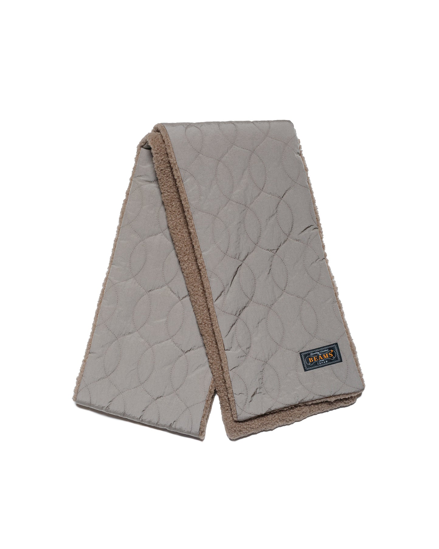 lost & found Beams Plus Beams Plus Muffler Boa Quilt Khaki