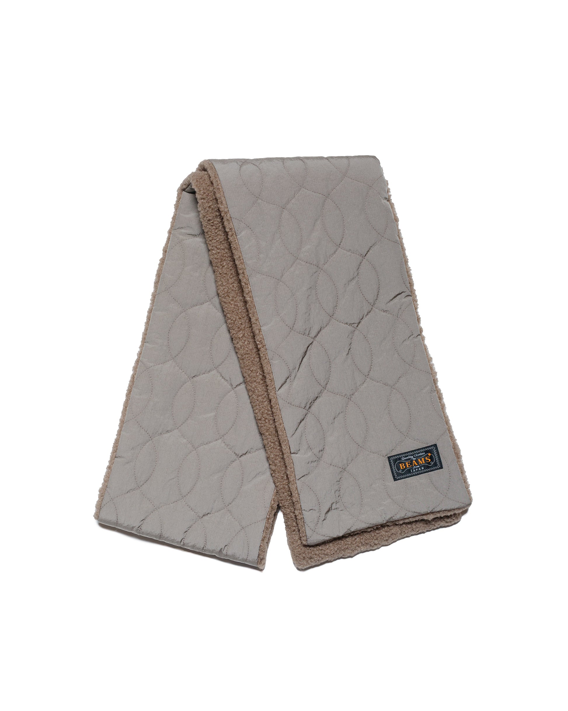 lost & found Beams Plus Beams Plus Muffler Boa Quilt Khaki