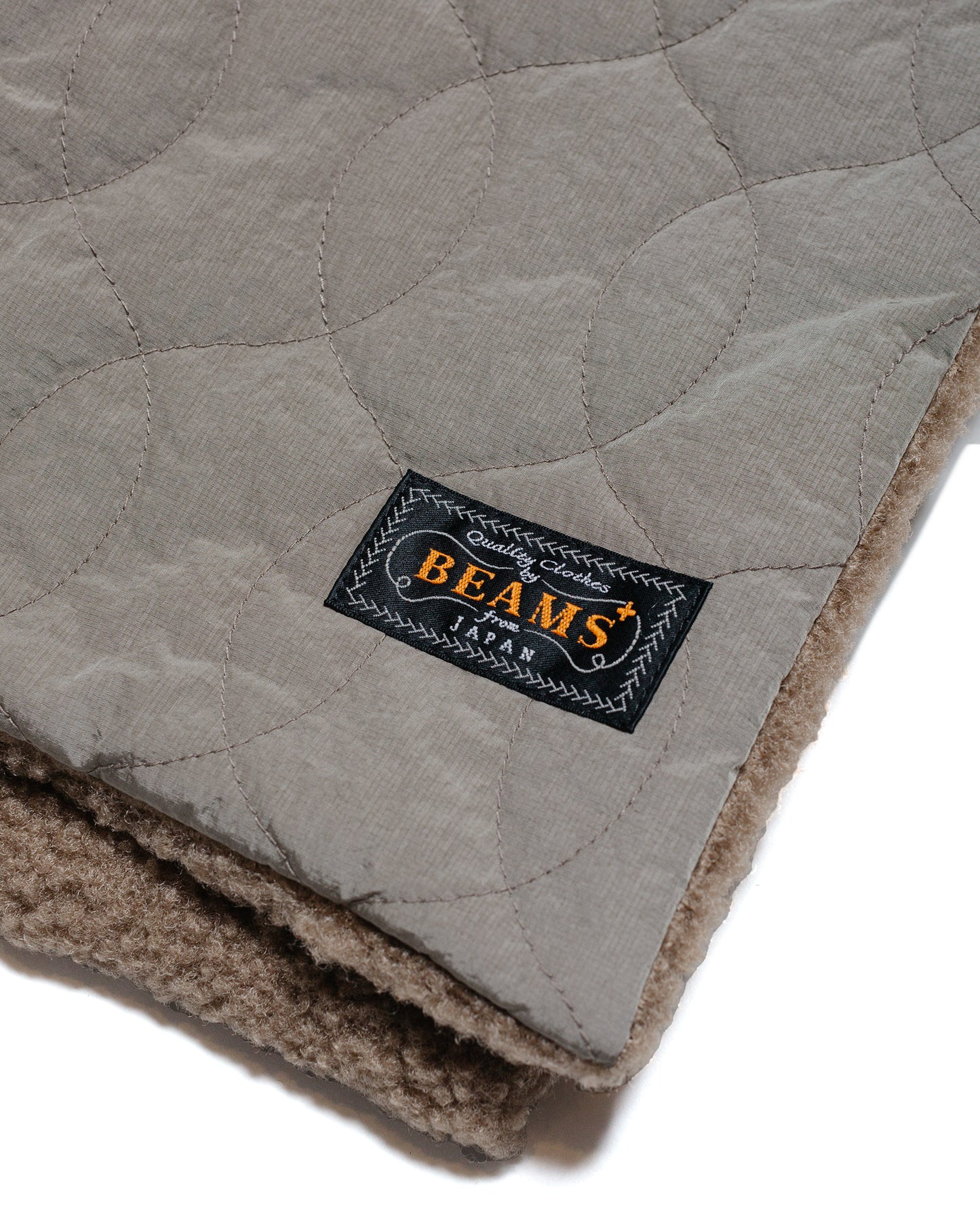 lost & found Beams Plus Beams Plus Muffler Boa Quilt Khaki