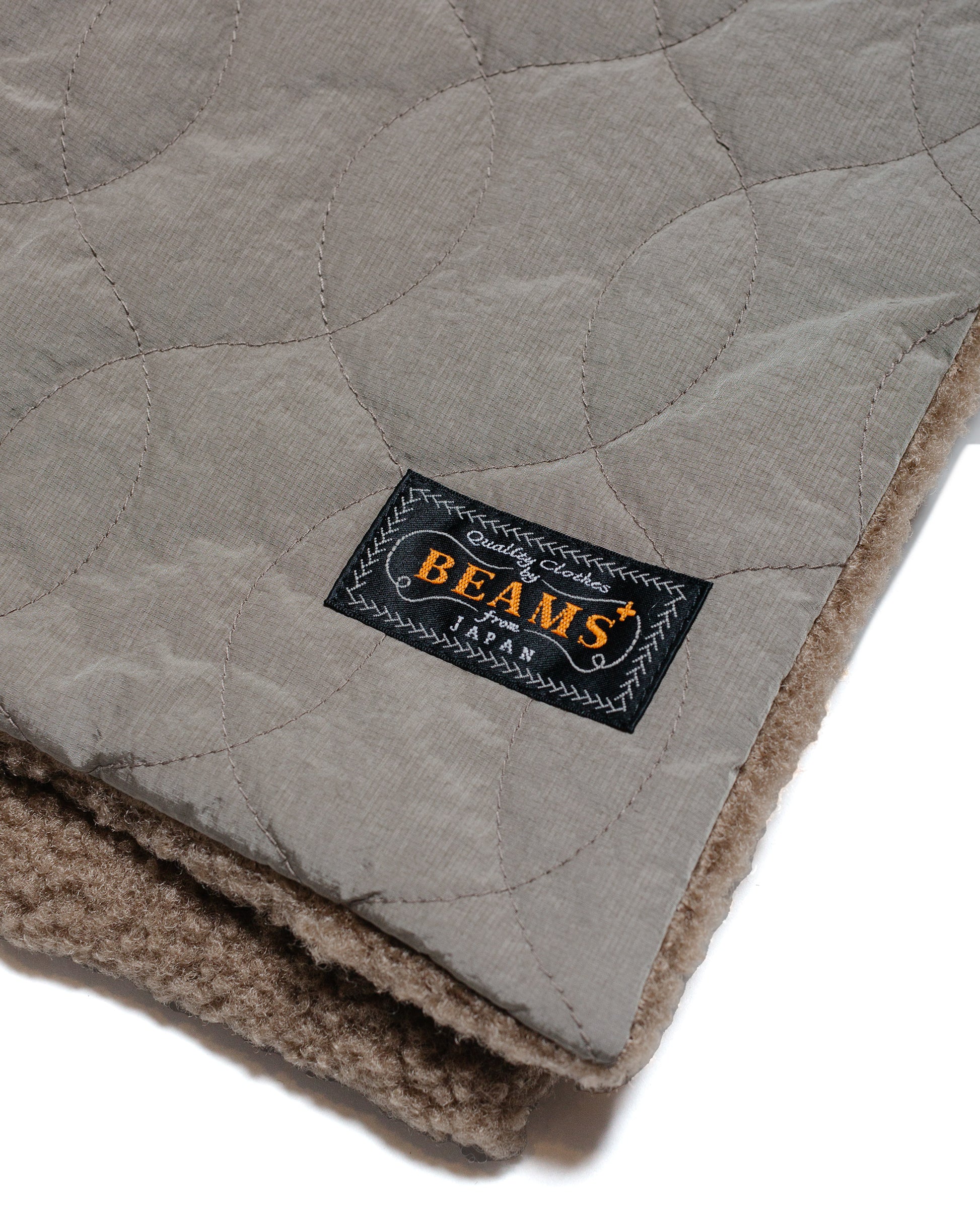 lost & found Beams Plus Beams Plus Muffler Boa Quilt Khaki