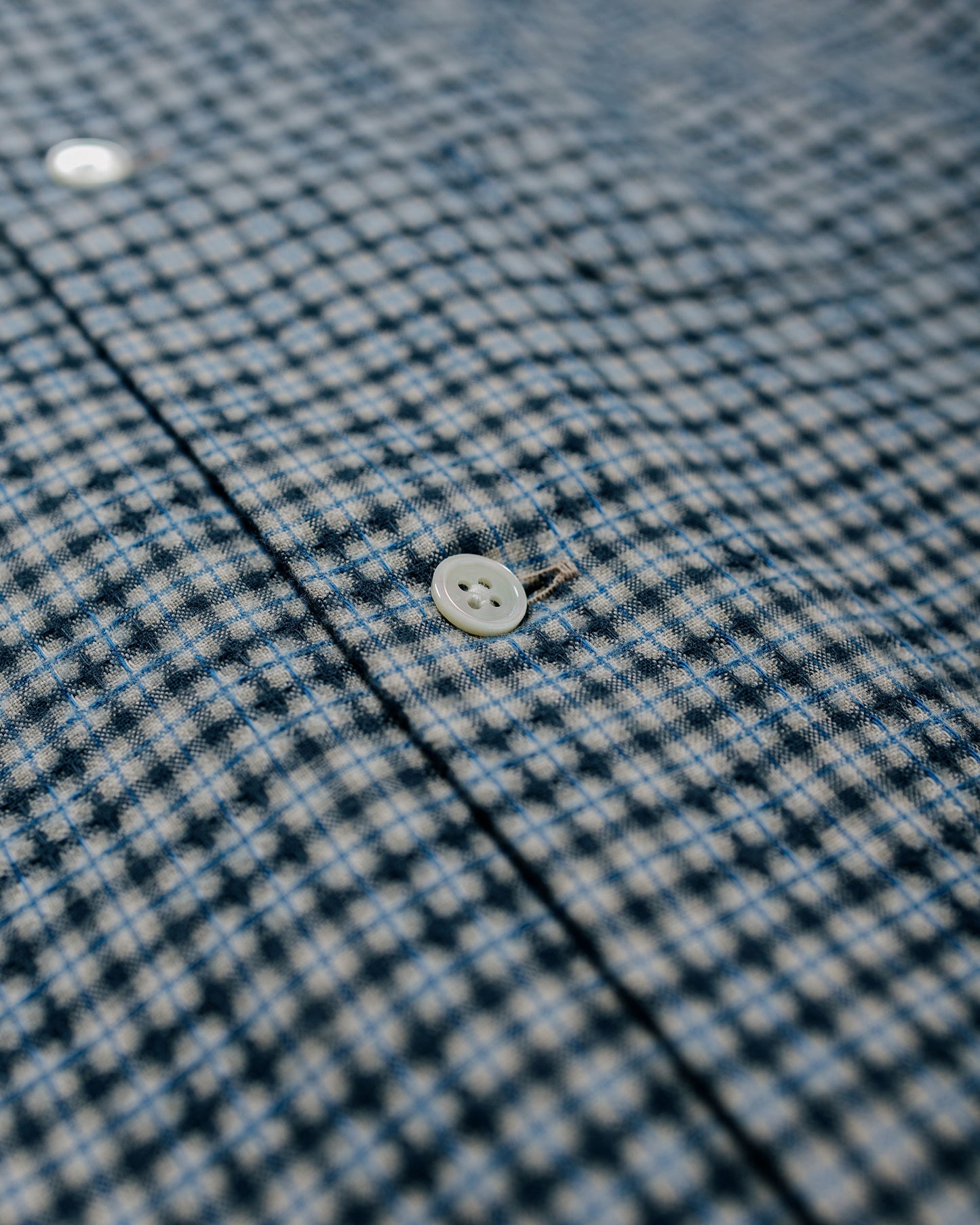 Beams Plus Open B.D. Dobby Plaid Sax