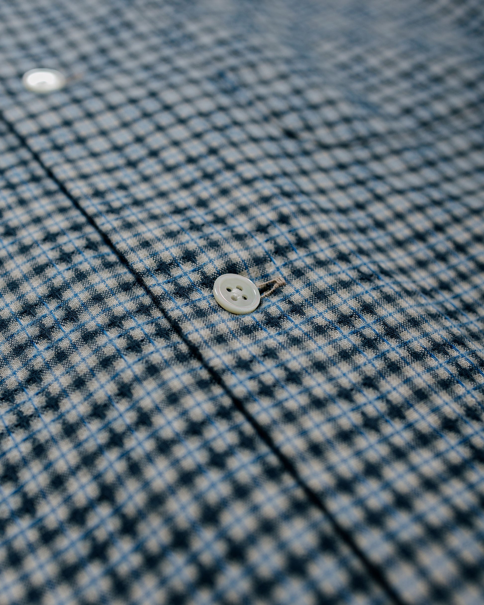 Beams Plus Open B.D. Dobby Plaid Sax