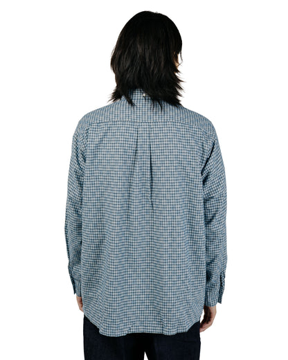 Beams Plus Open B.D. Dobby Plaid Sax