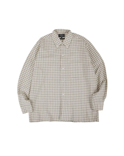 lost & found Beams Plus Beams Plus Open B.D. Sucker Plaid Green
