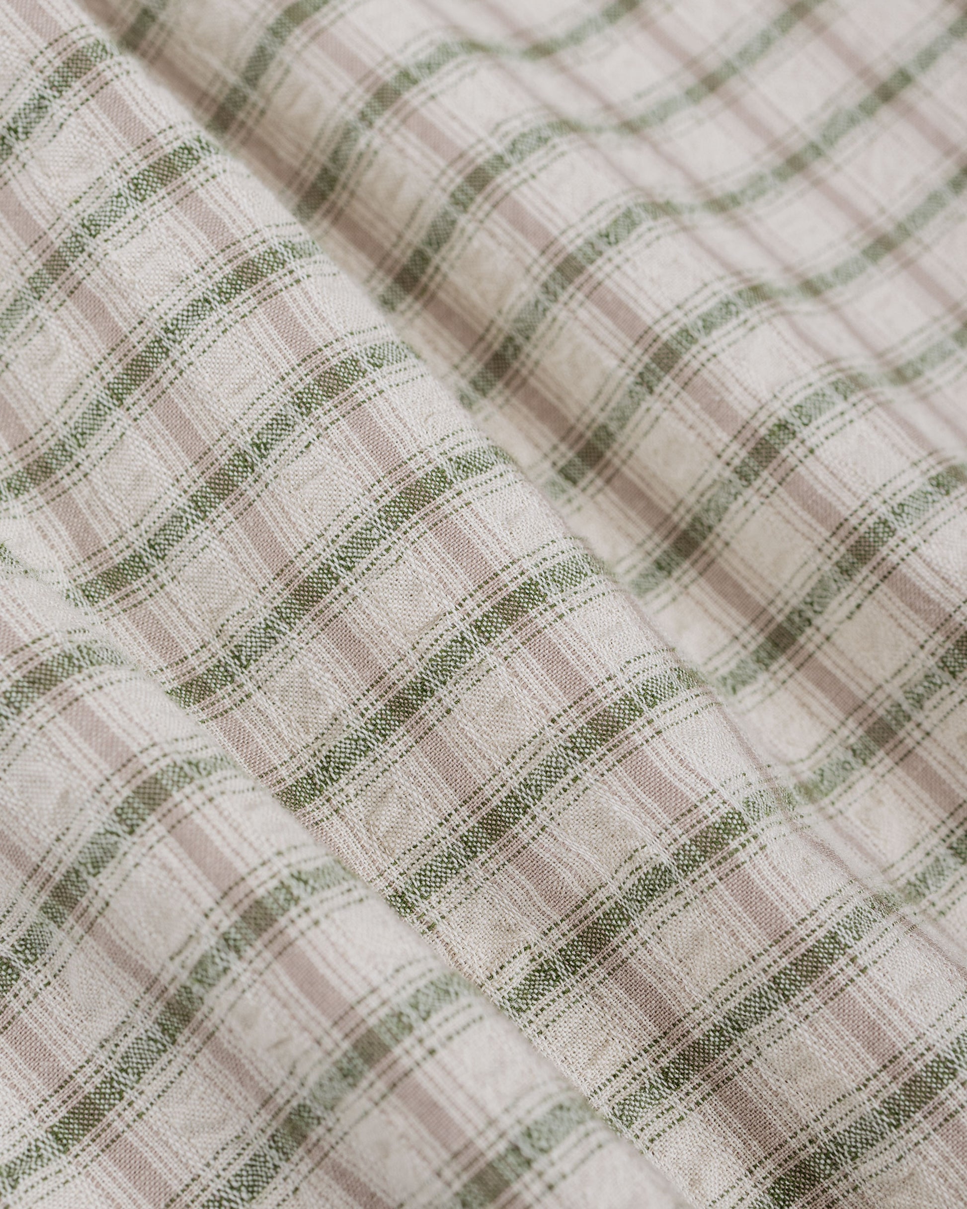 lost & found Beams Plus Beams Plus Open B.D. Sucker Plaid Green