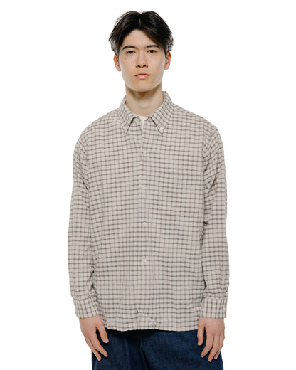 lost & found Beams Plus Beams Plus Open B.D. Sucker Plaid Navy