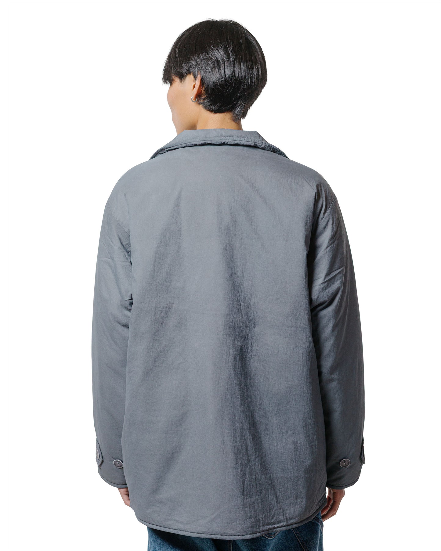lost & found Beams Plus Beams Plus P-Coat Nylon Pigment Print Grey