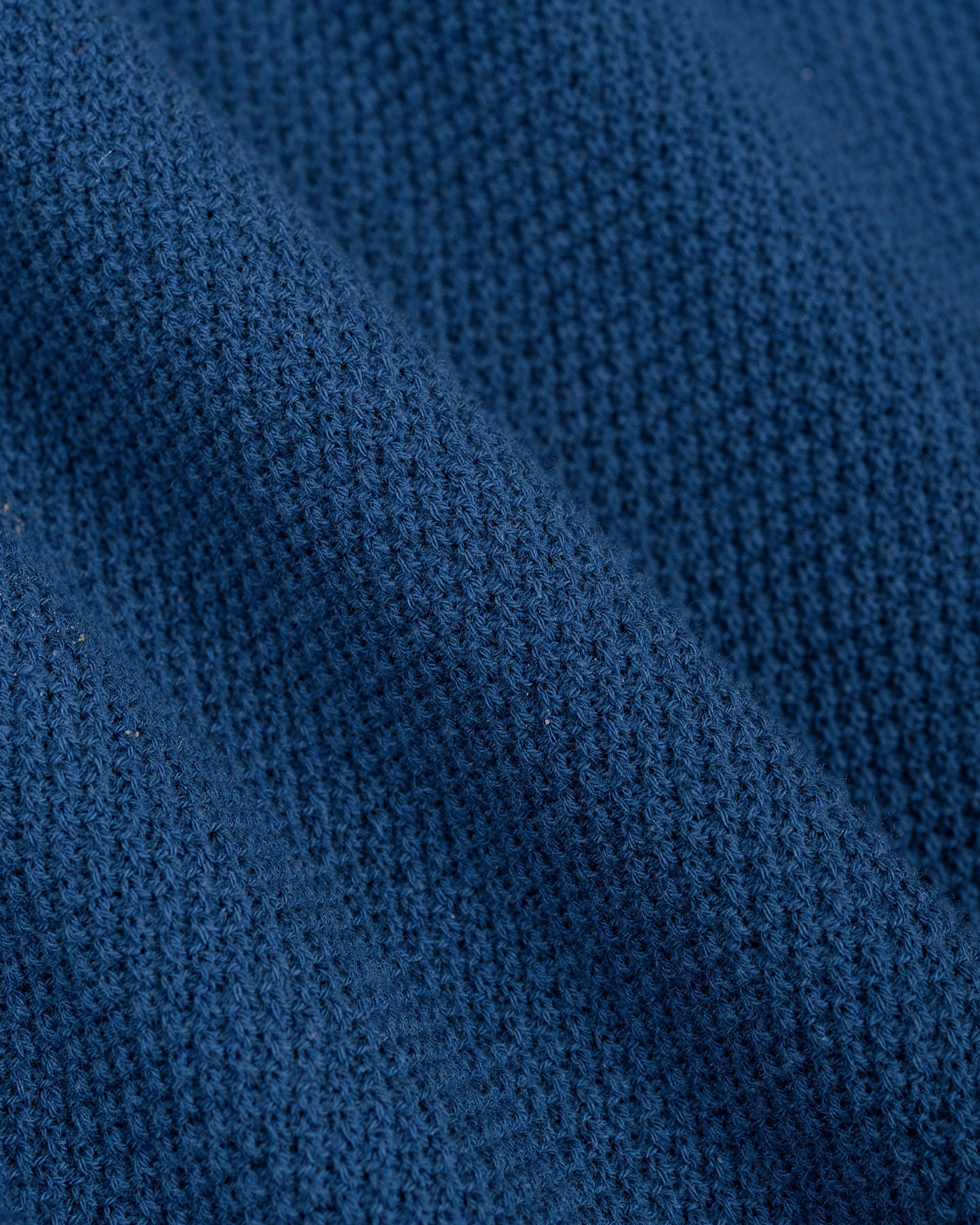 lost & found Beams Plus Beams Plus Pique Polo 14G L/S Navy