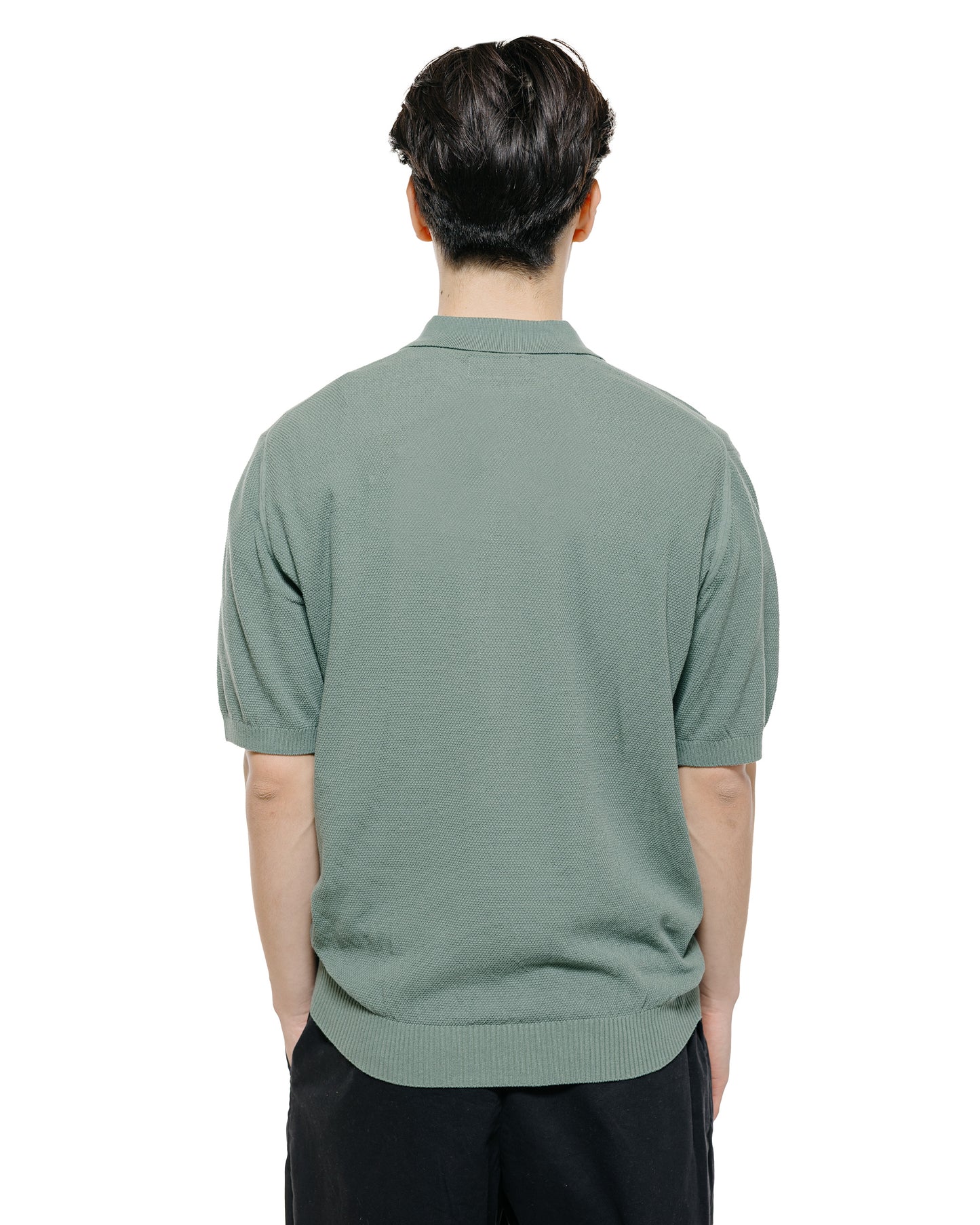 lost & found Beams Plus Beams Plus Pique Polo 14G Olive