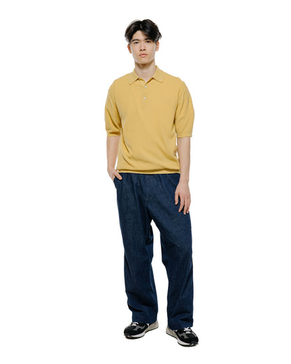 lost & found Beams Plus Beams Plus Pique Polo 14G Yellow