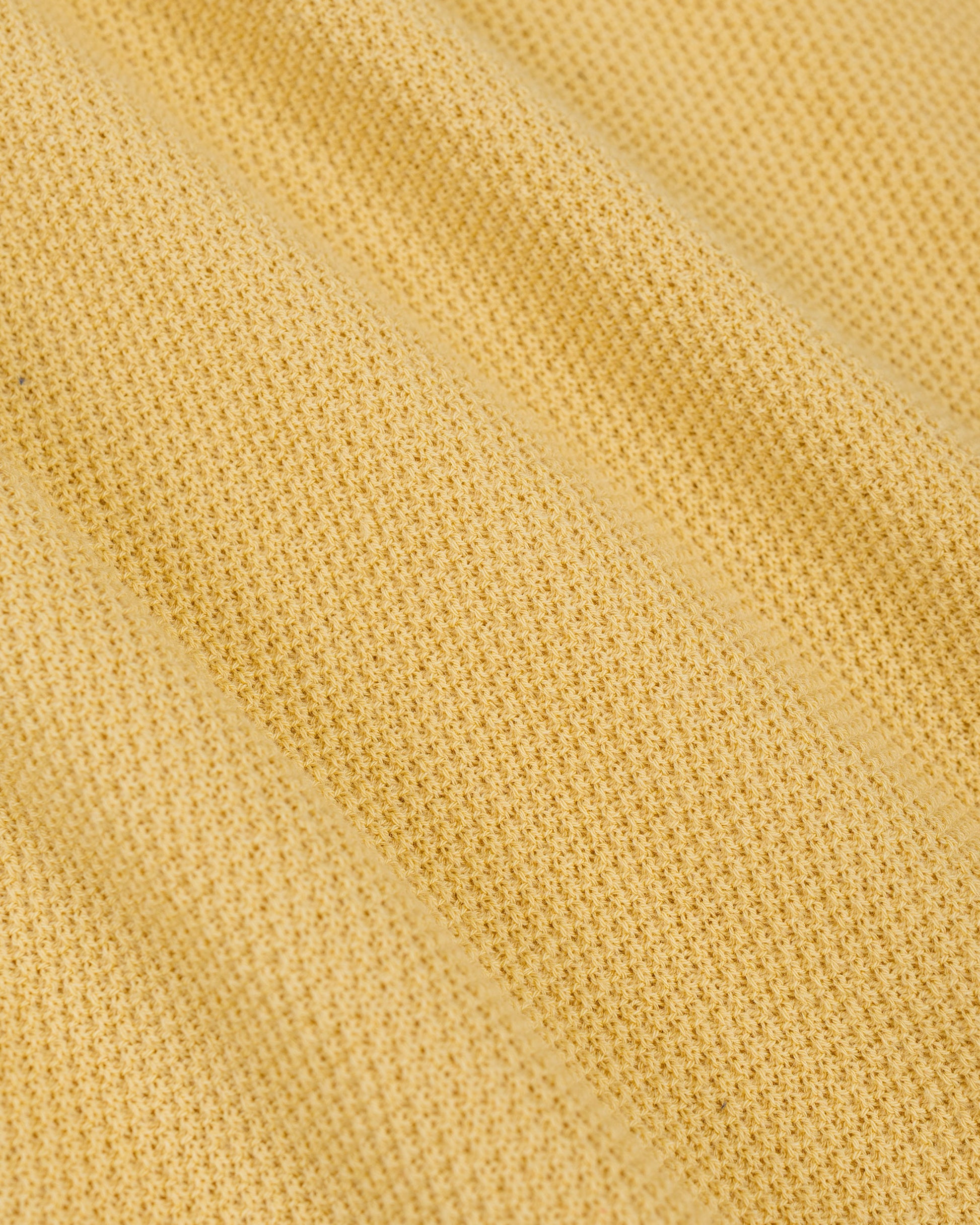 lost & found Beams Plus Beams Plus Pique Polo 14G Yellow