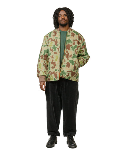 lost & found Beams Plus Beams Plus Reversible Puff Blouson Animal Camo Olive
