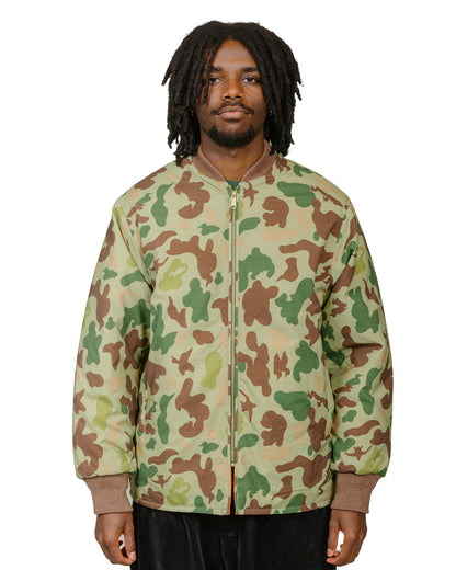lost & found Beams Plus Beams Plus Reversible Puff Blouson Animal Camo Olive