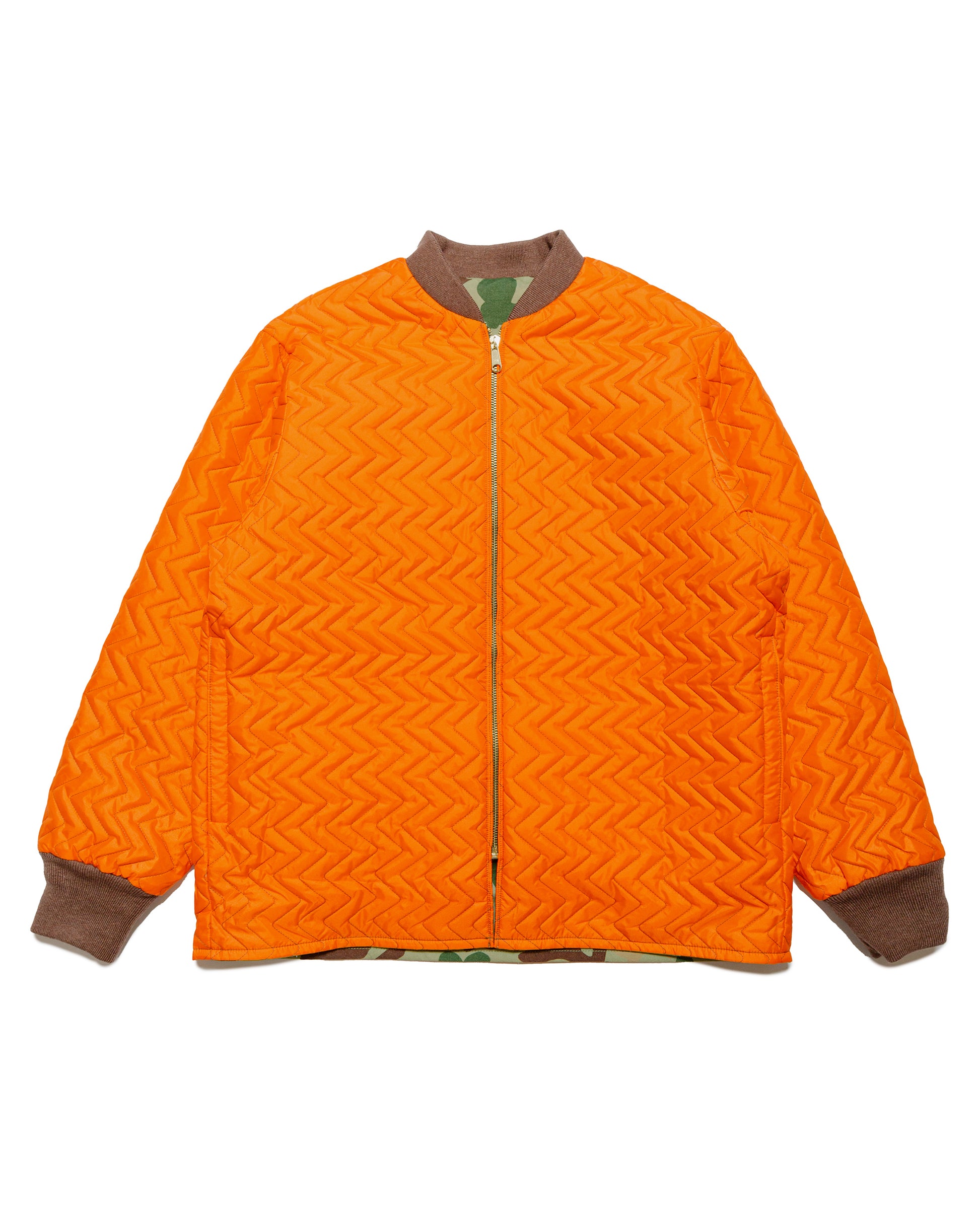 lost & found Beams Plus Beams Plus Reversible Puff Blouson Animal Camo Olive