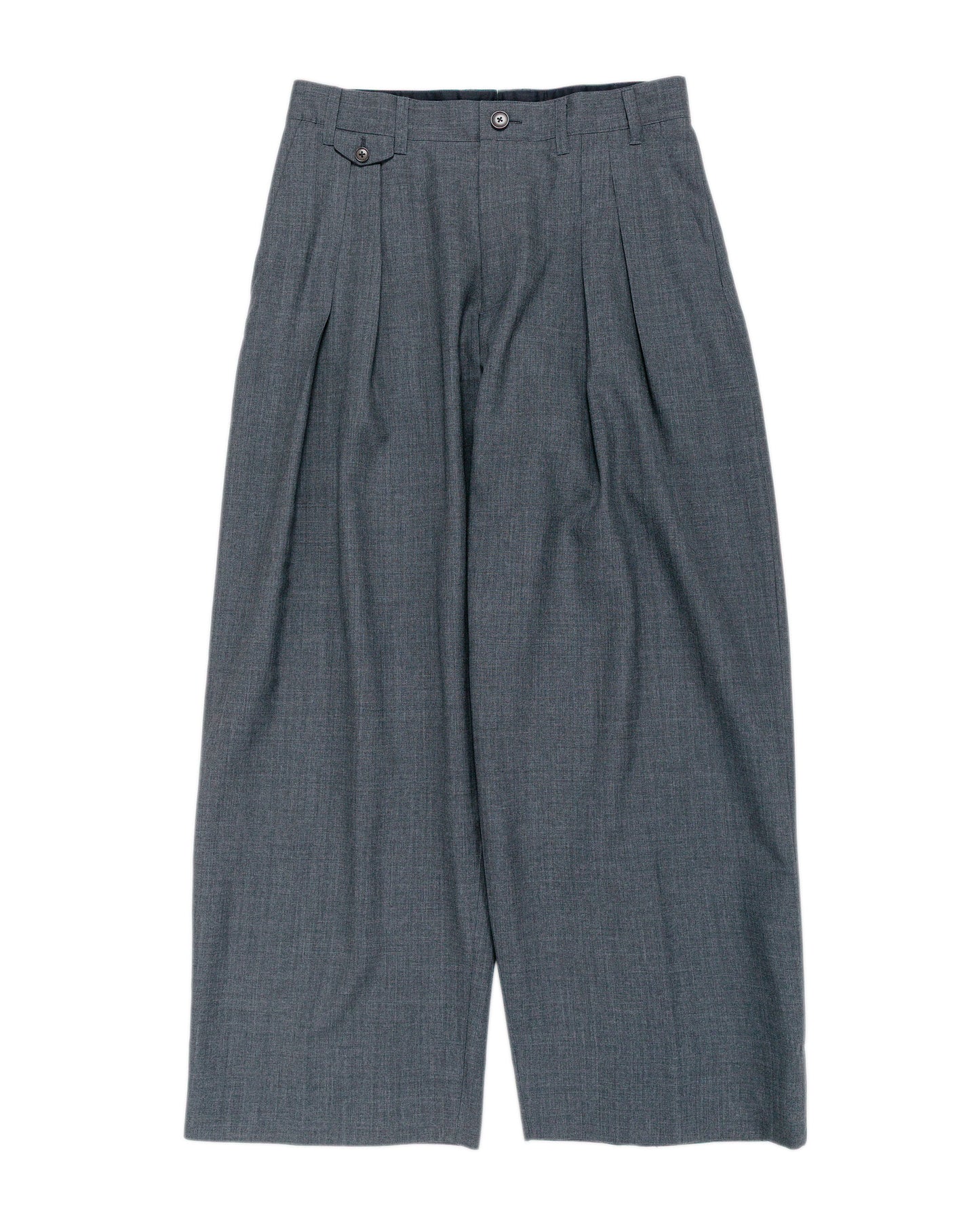 lost & found Beams Plus Beams Plus Studio Nicholson Alvy Double Pleat Pant Charcoal