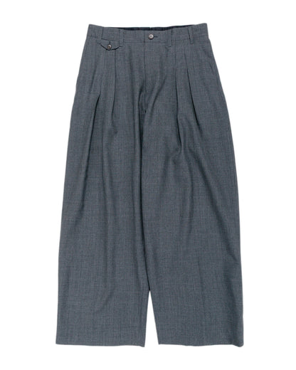 lost & found Beams Plus Beams Plus Studio Nicholson Alvy Double Pleat Pant Charcoal