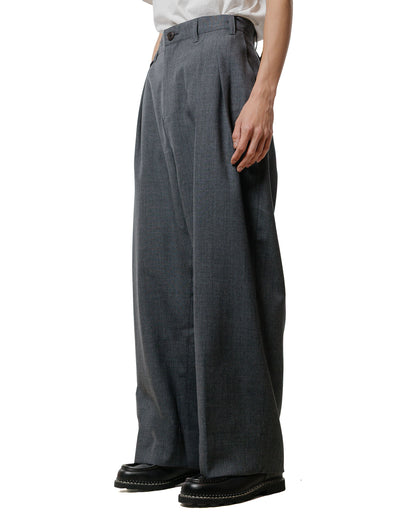 lost & found Beams Plus Beams Plus Studio Nicholson Alvy Double Pleat Pant Charcoal