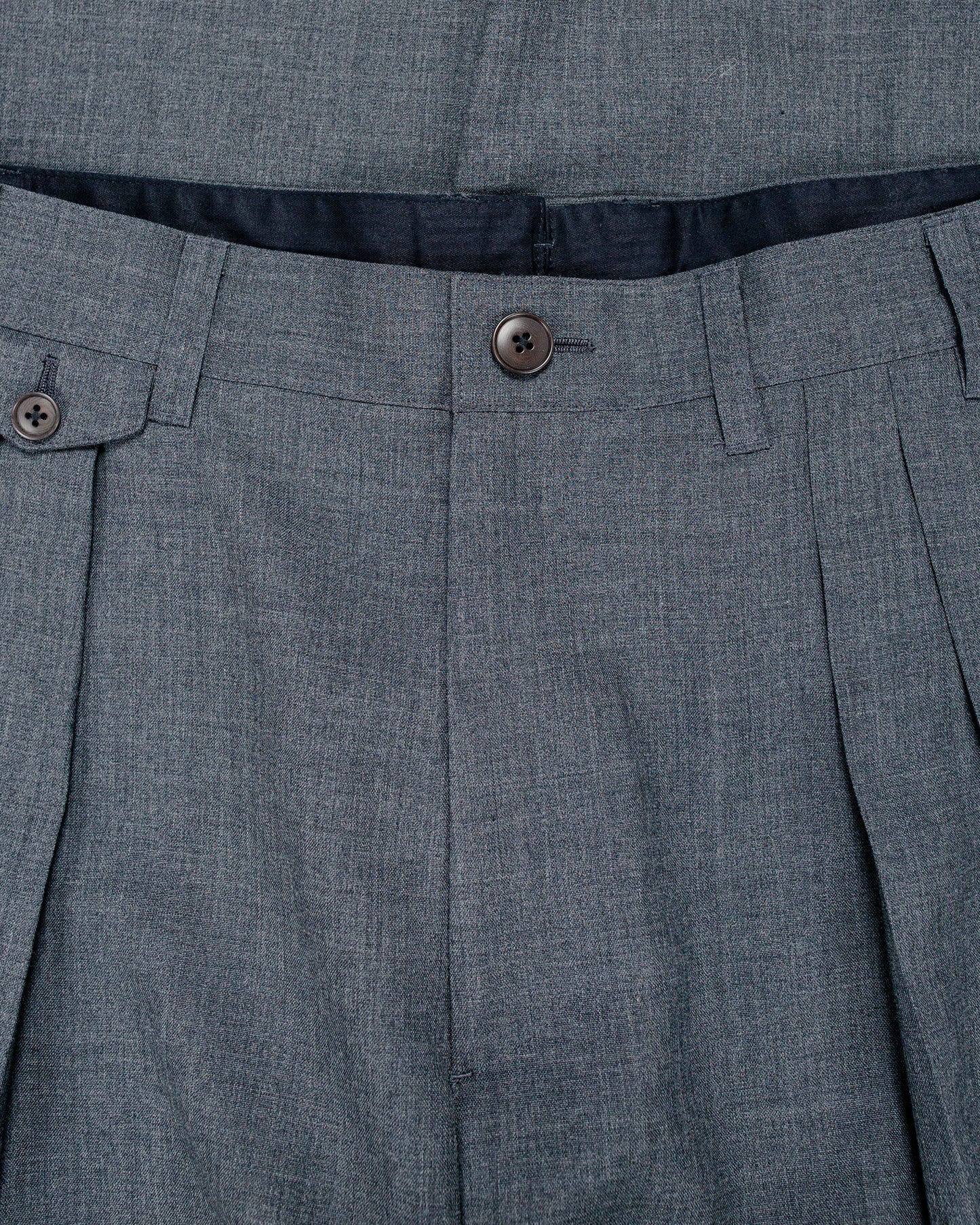 lost & found Beams Plus Beams Plus Studio Nicholson Alvy Double Pleat Pant Charcoal